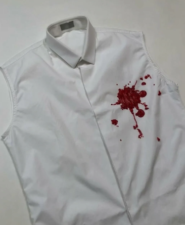 Blood Stained Vest Vest Shirt