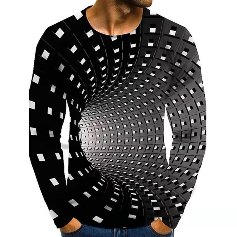 3D Digital Print T-Shirt