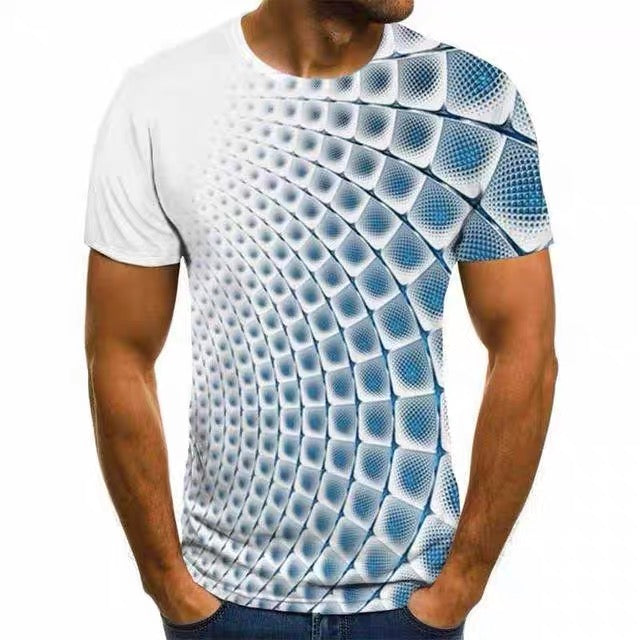 3D Digital Print T-Shirt