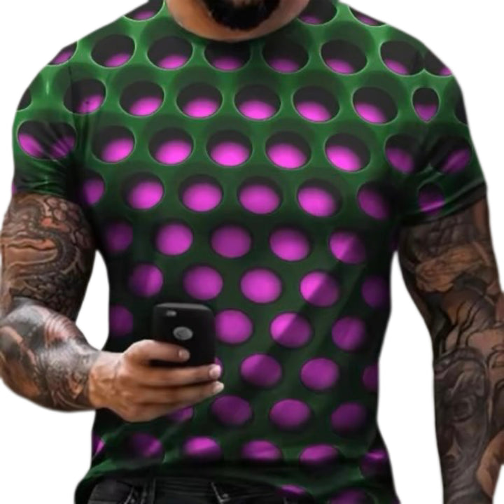 3D Digital Print T-Shirt