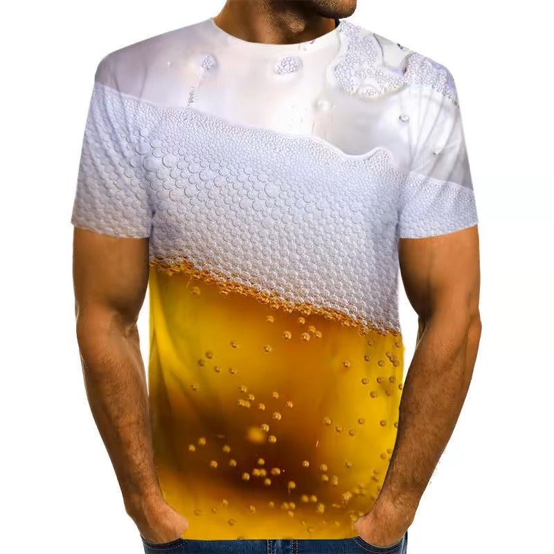 3D Digital Print T-Shirt