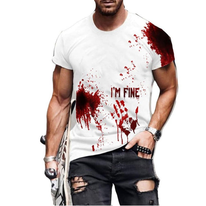 Bleeding 3D Graffiti- Short  Sleeve