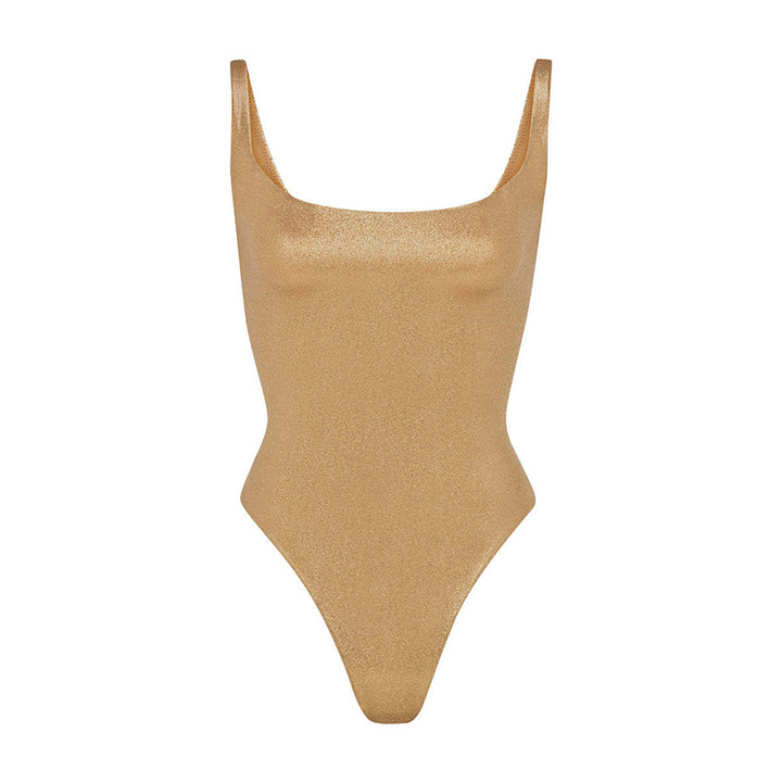 Body shaping butt lifting sexy tight suspender bodysuit swimsuit