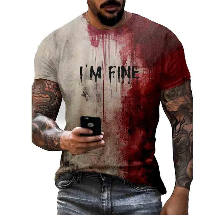 Bleeding 3D Graffiti- Short  Sleeve